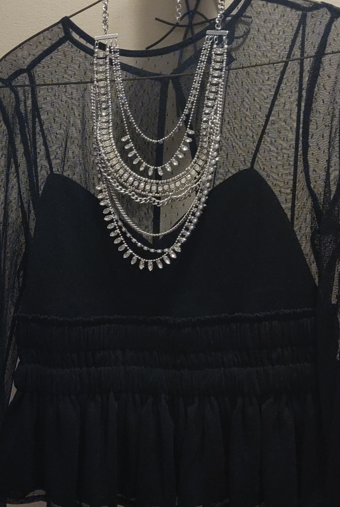 Black long sleeve Top